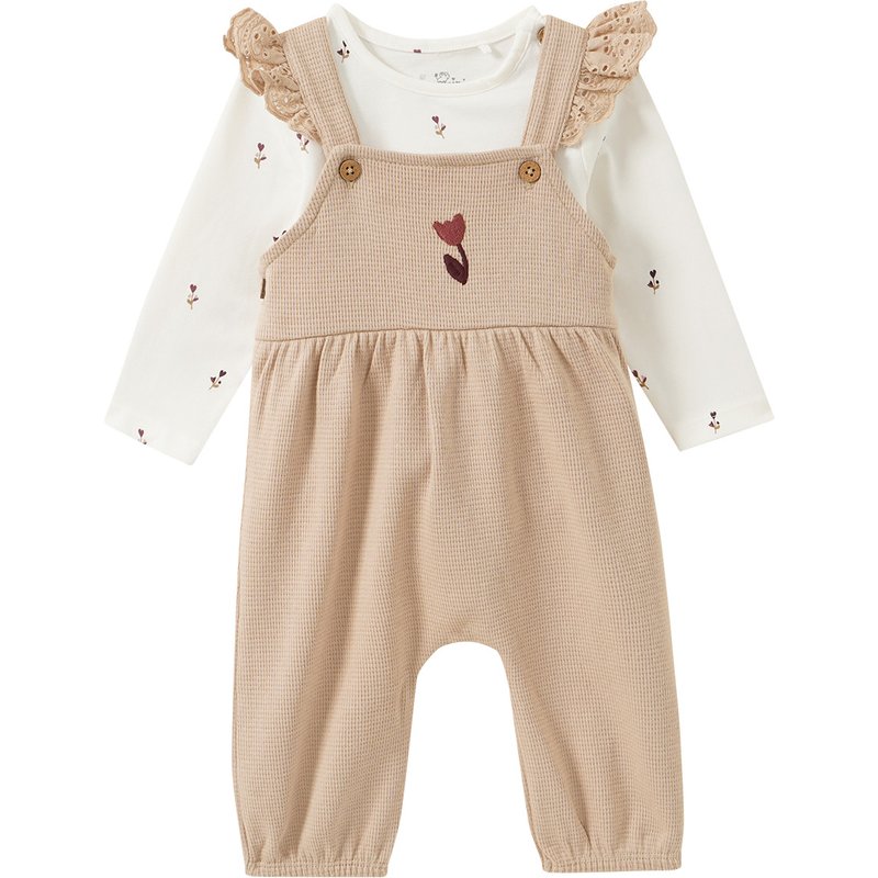 Newborn Set mit Blumen-Motiven