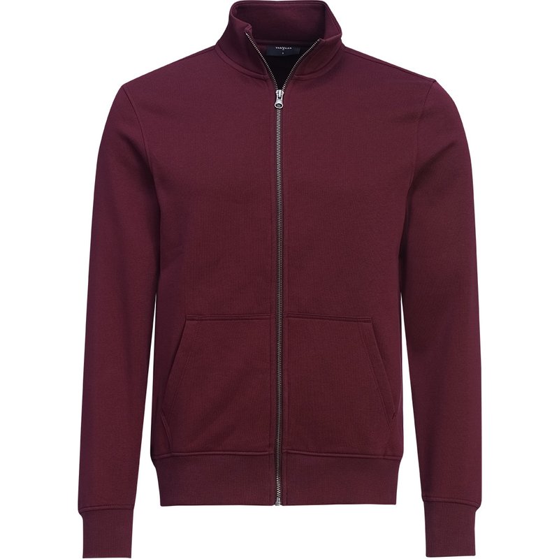 Herren Sweatjacke mit Stehkragen