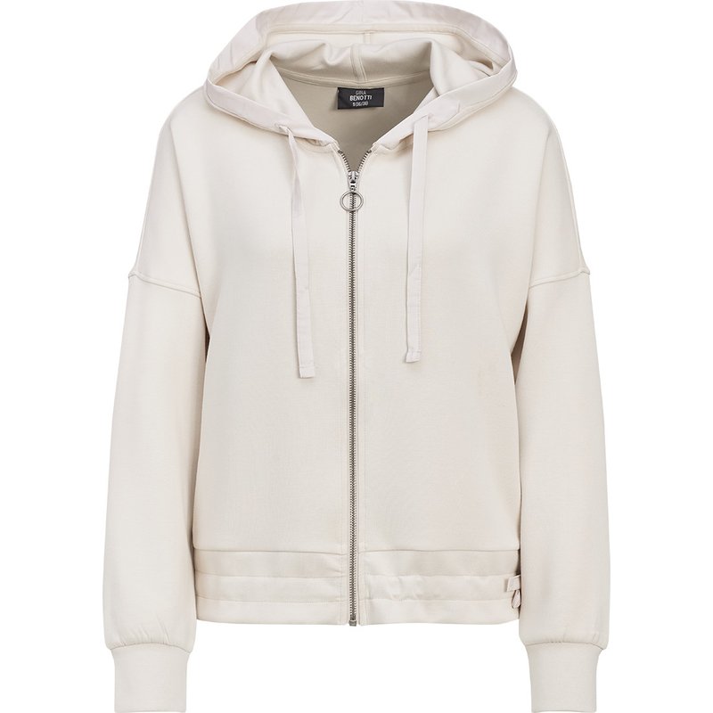 Damen Modal-Jacke mit Kapuze