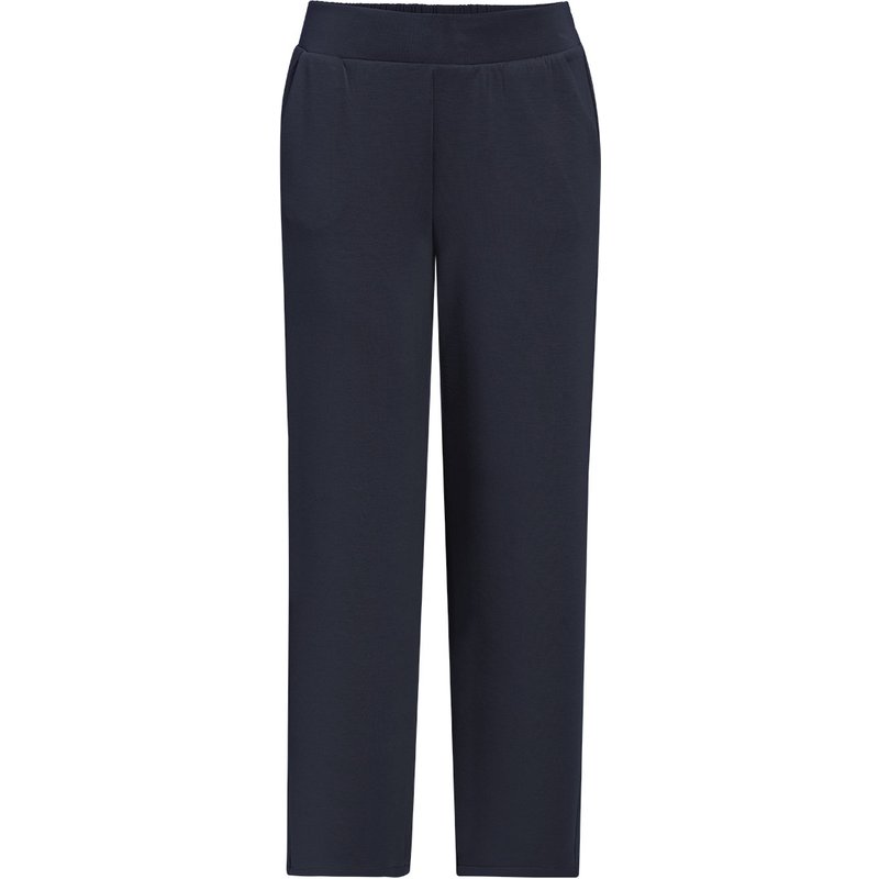 Damen Modal-Wide-Leg-Hose mit Taschen