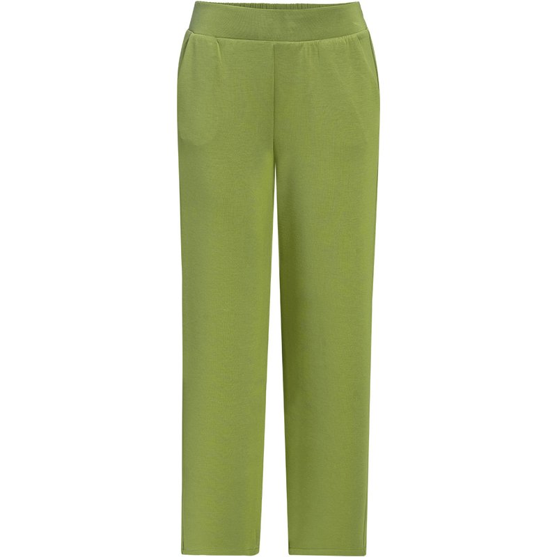 Damen Modal-Wide-Leg-Hose mit Taschen