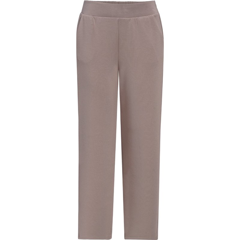 Damen Modal-Wide-Leg-Hose mit Taschen