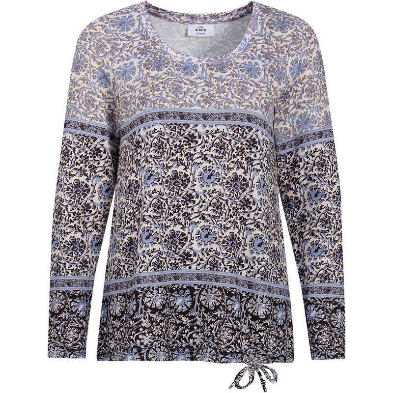 Damen Langarmshirt aus Feinstrick
