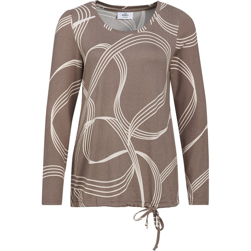 Damen Langarmshirt aus Feinstrick
