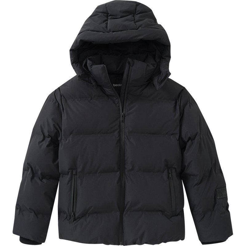 Jungen Winterjacke mit abnehmbarer Kapuze