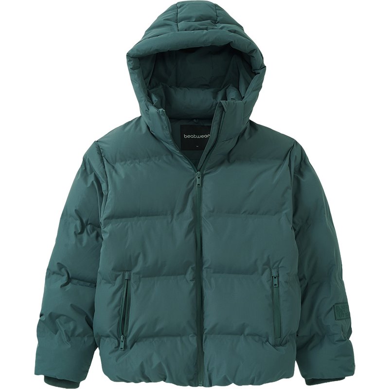 Jungen Winterjacke mit abnehmbarer Kapuze