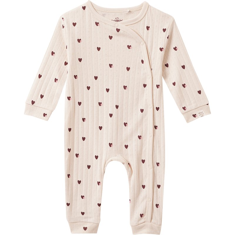 Newborn Schlafanzug mit Ajour-Muster