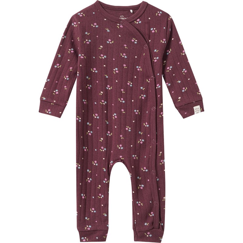 Newborn Schlafanzug mit Ajour-Muster