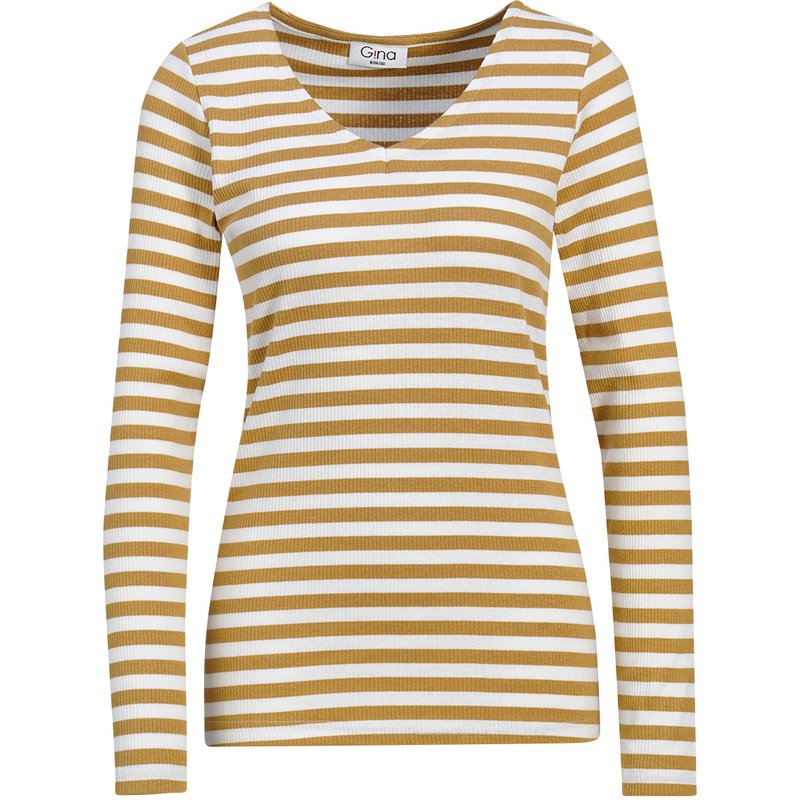 Damen Langarmshirt mit Modal und Baumwolle