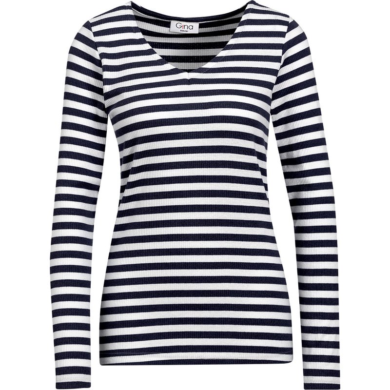 Damen Langarmshirt mit Modal und Baumwolle