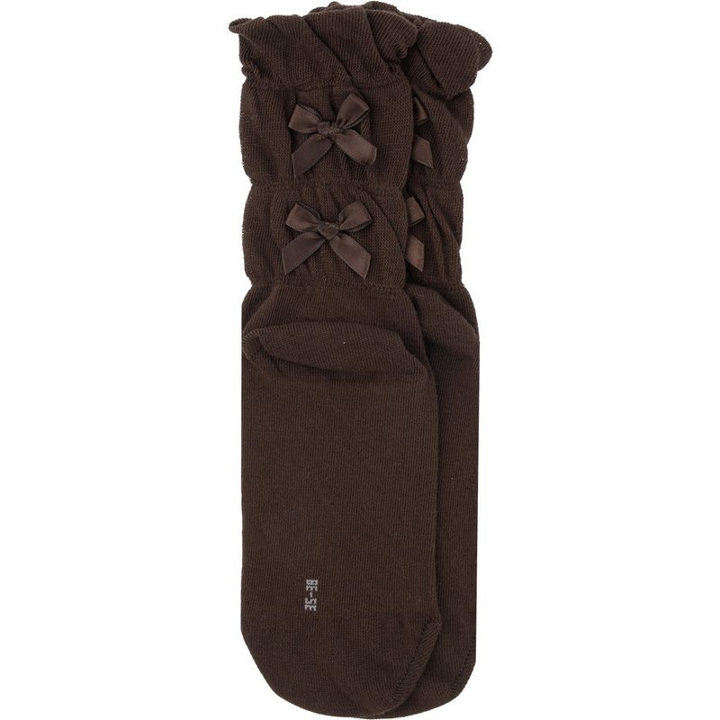 1 Paar Damen Socken mit Zierschleife