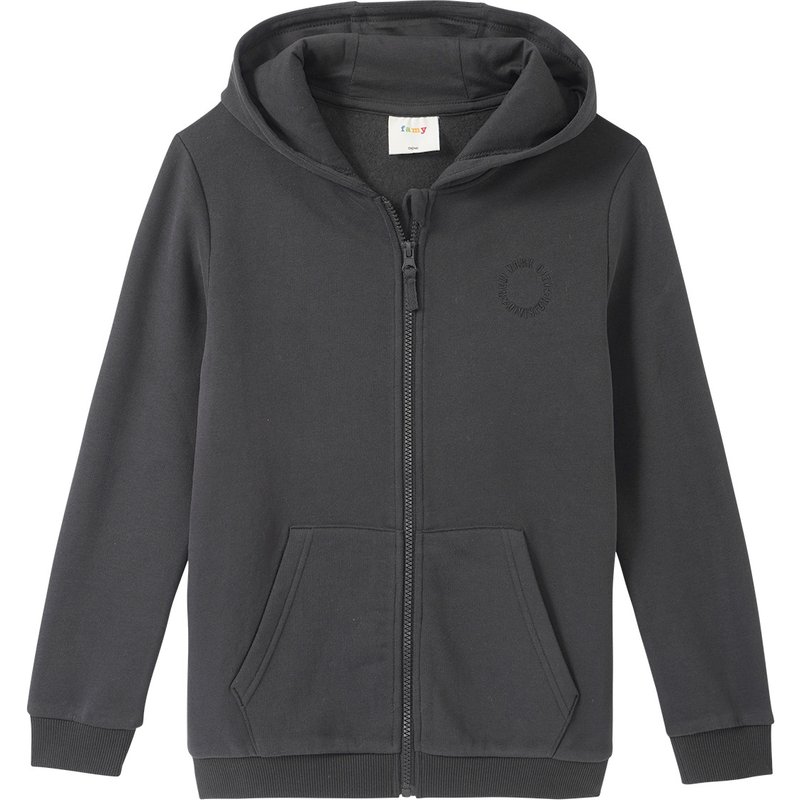 Jungen Sweatjacke im Basic-Look