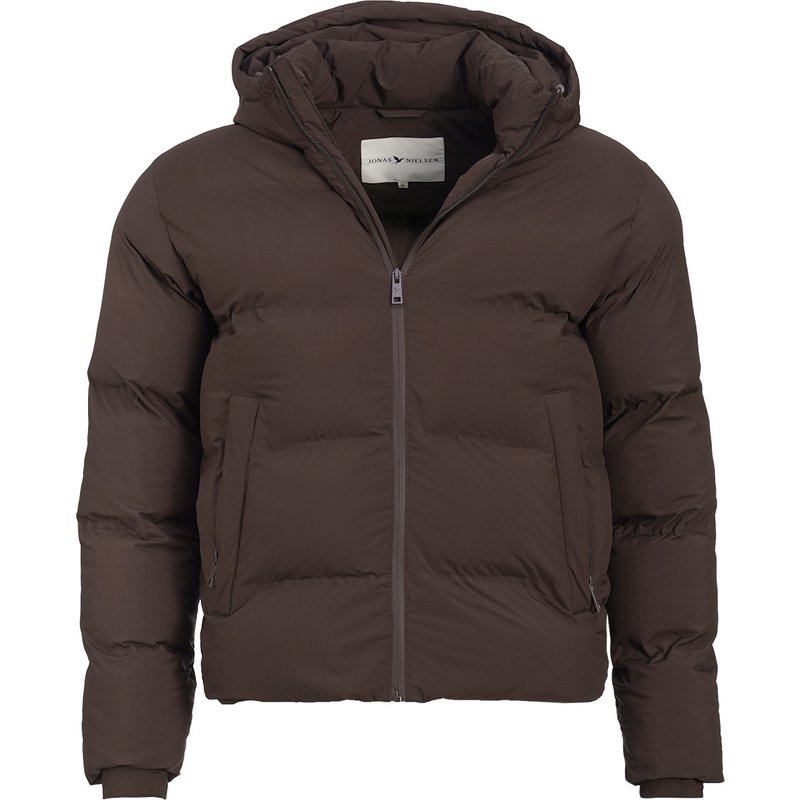 Herren Pufferjacke in Unifarben