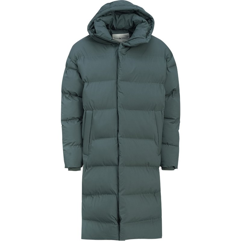 Herren Puffermantel mit Kapuze