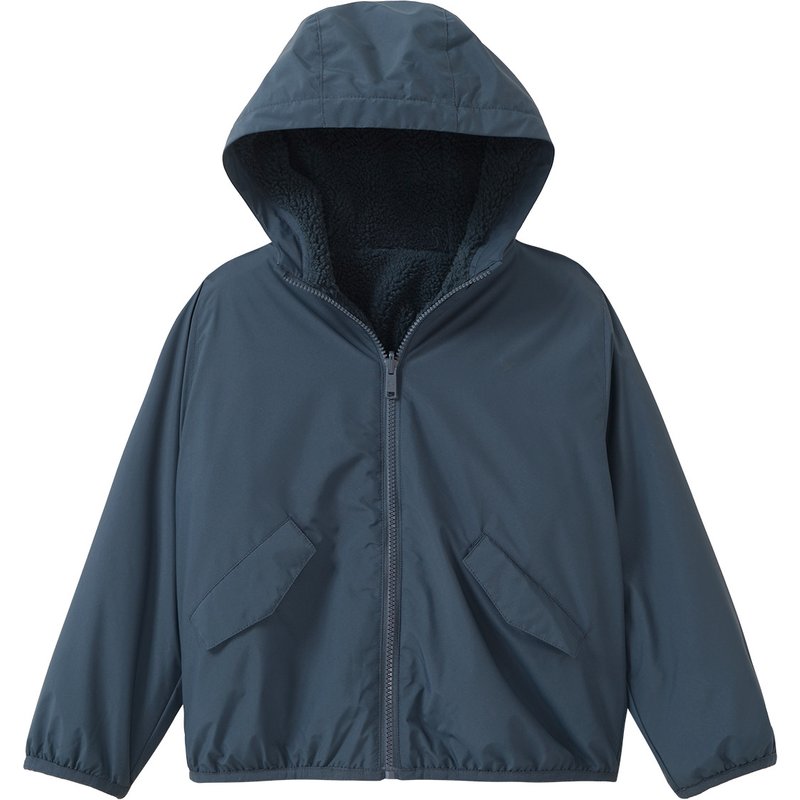 Jungen Wendejacke mit Teddyplüsch