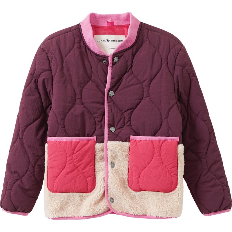 Mädchen Jacke mit Flächenteiler