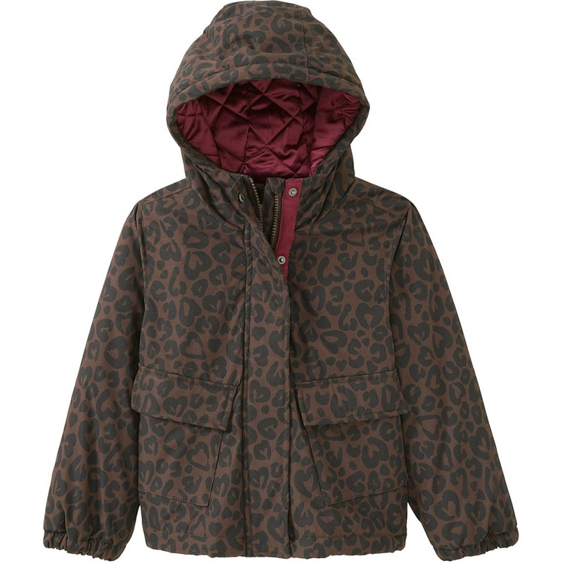 Mädchen Jacke mit Leo-Muster