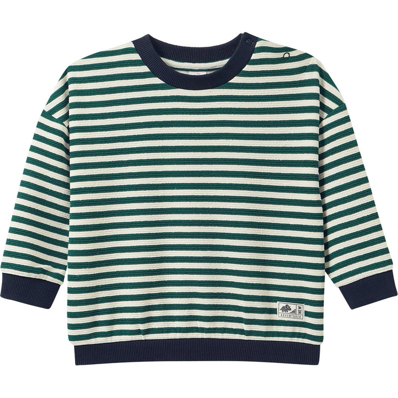 Jungen Sweatshirt aus strukturiertem Material