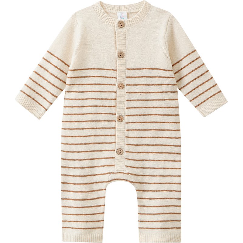 Newborn Overall mit Streifen