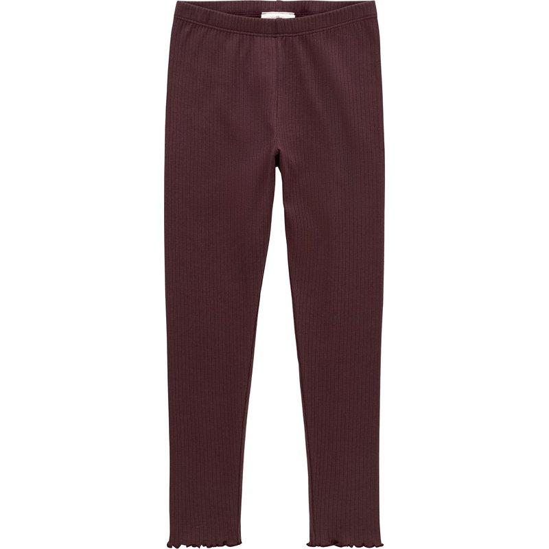 Mädchen Leggings mit Rippstruktur