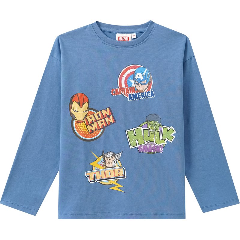 MARVEL Langarmshirt mit Print