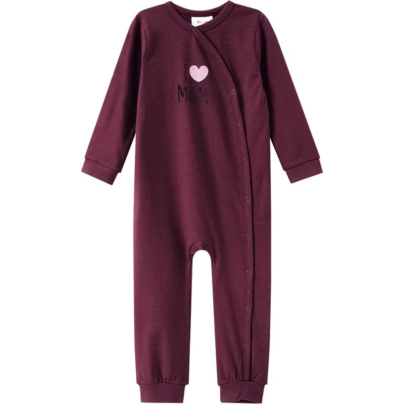 Baby Schlafanzug mit Flock-Print
