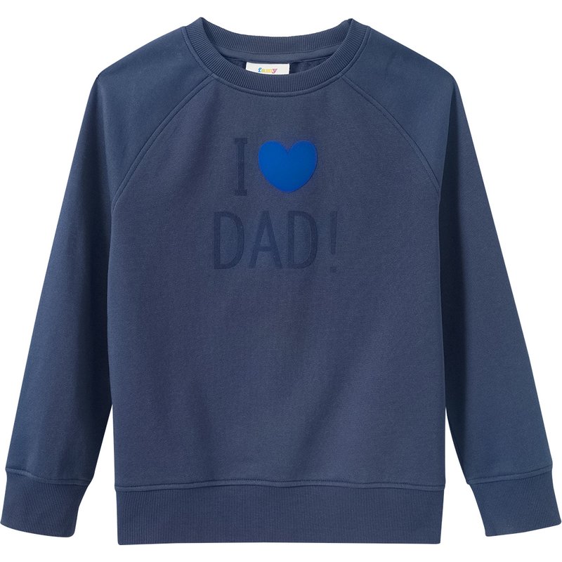 Kinder Sweatshirt mit Flock-Print