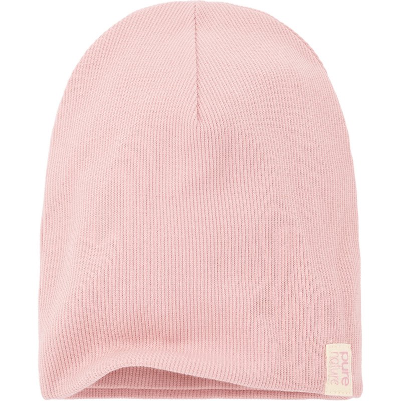 Baby Beanie mit Rippstruktur