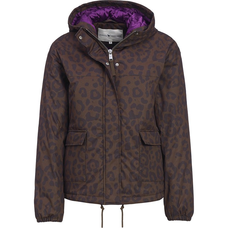 Damen Jacke mit Leo-Muster