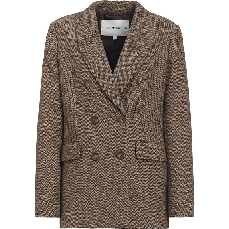 Damen Blazer in Bouclé-Optik