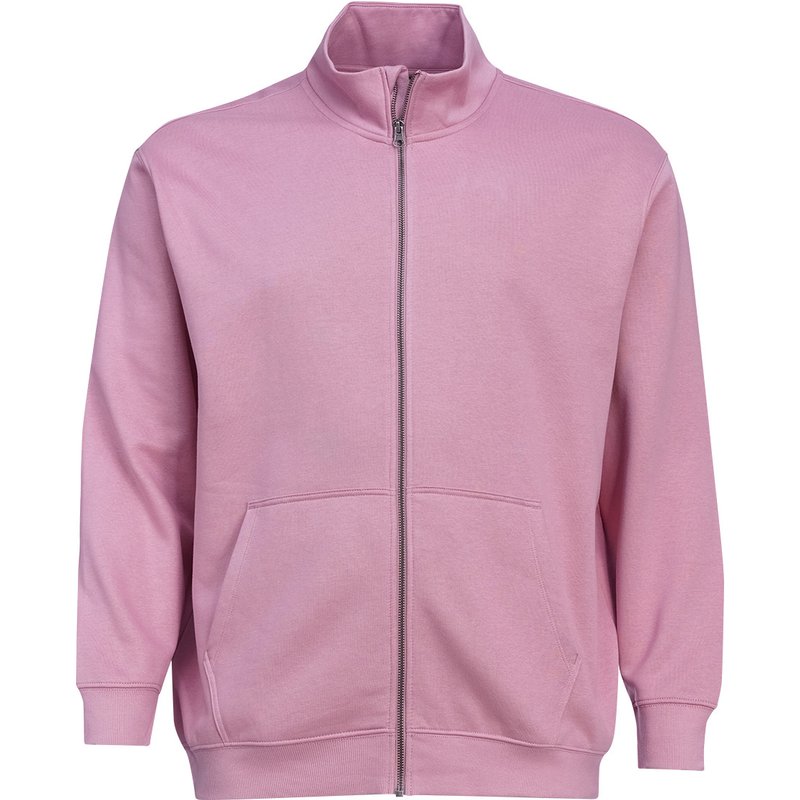 Herren Sweatjacke mit Stehkragen