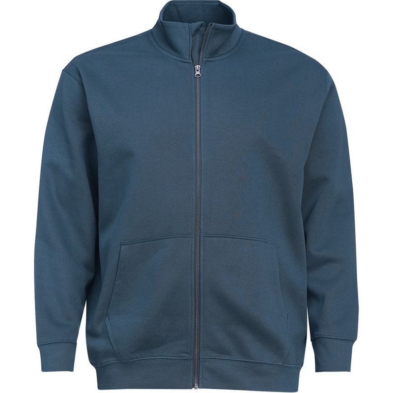 Herren Sweatjacke mit Stehkragen
