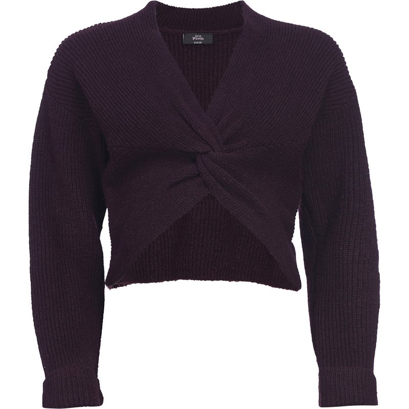 Damen Umstands-Pullover cropped