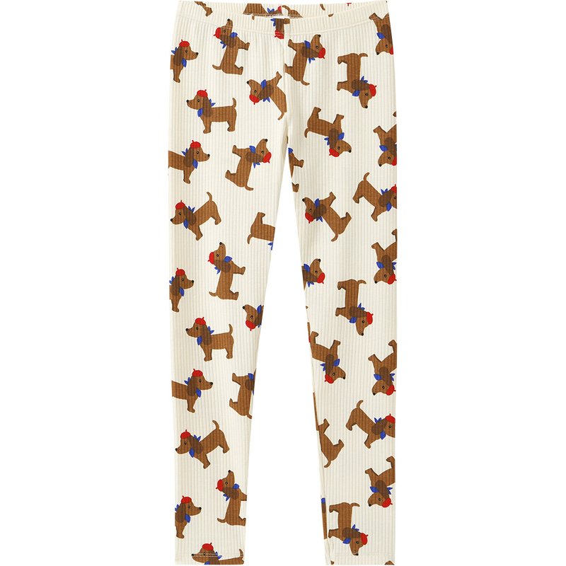 Kinder Leggings mit Rippstruktur