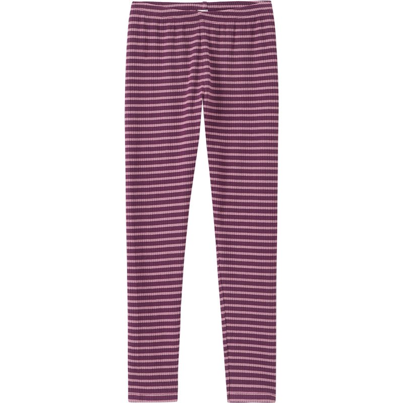 Mädchen Leggings mit Rippstruktur