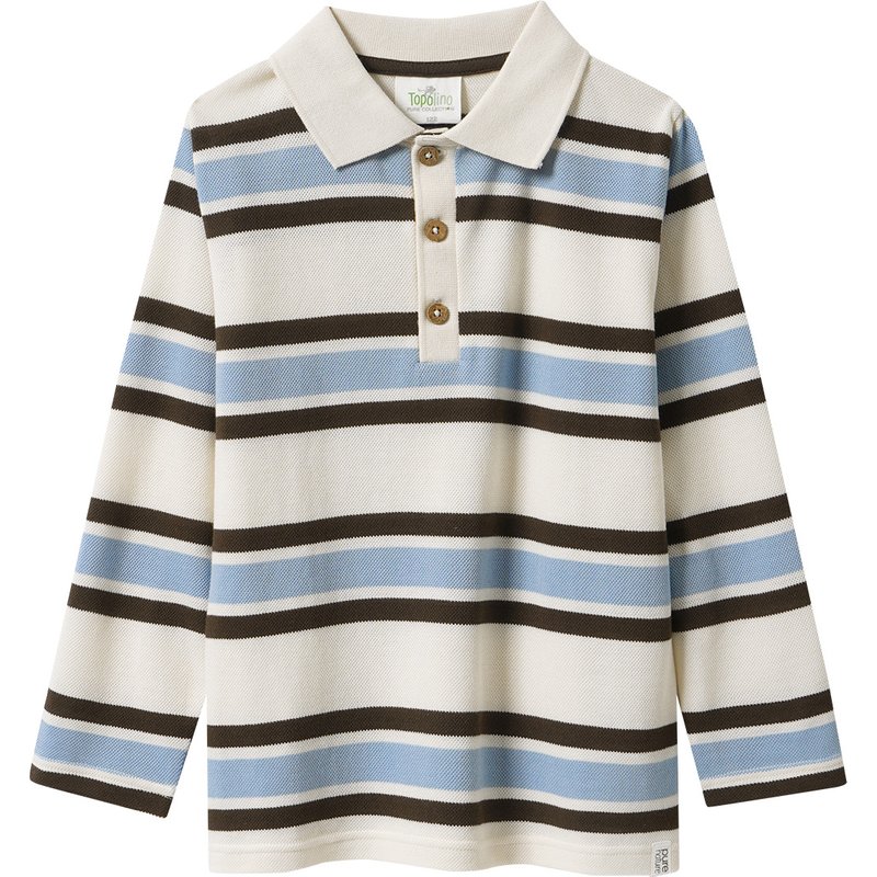 Jungen Poloshirt mit Streifen
