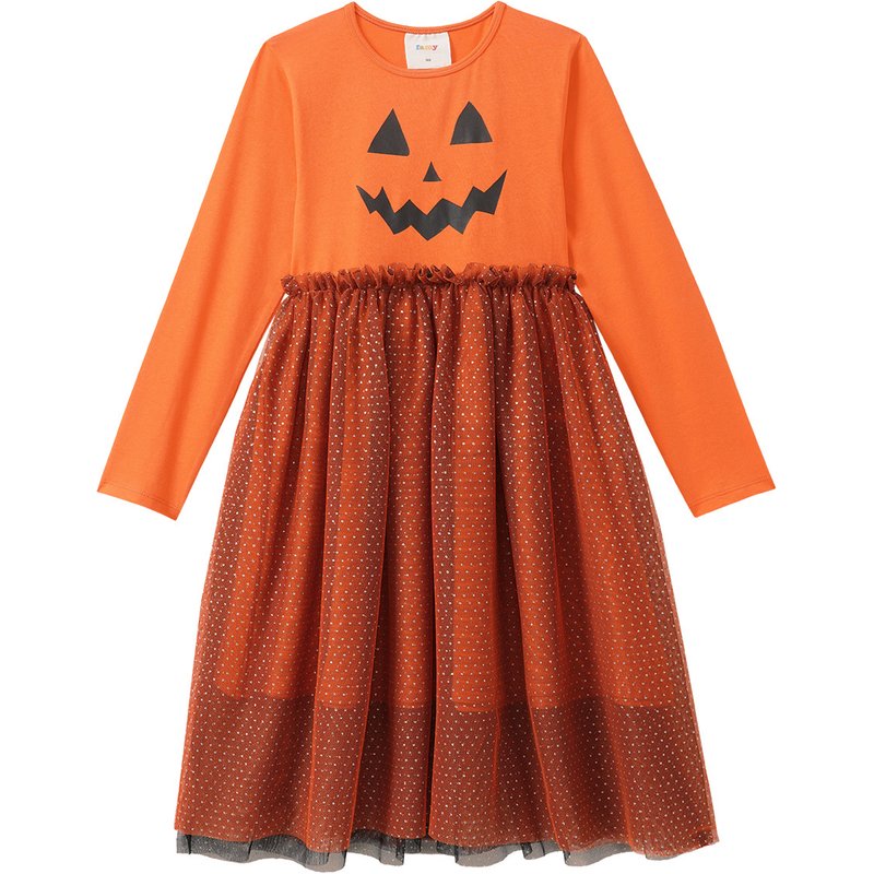 Mädchen Halloween-Kleid mit Tüll