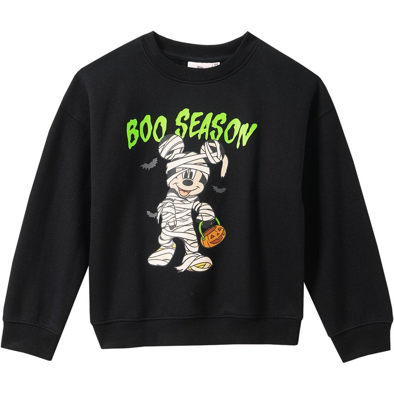 Micky Maus Sweatshirt in Halloween-Optik