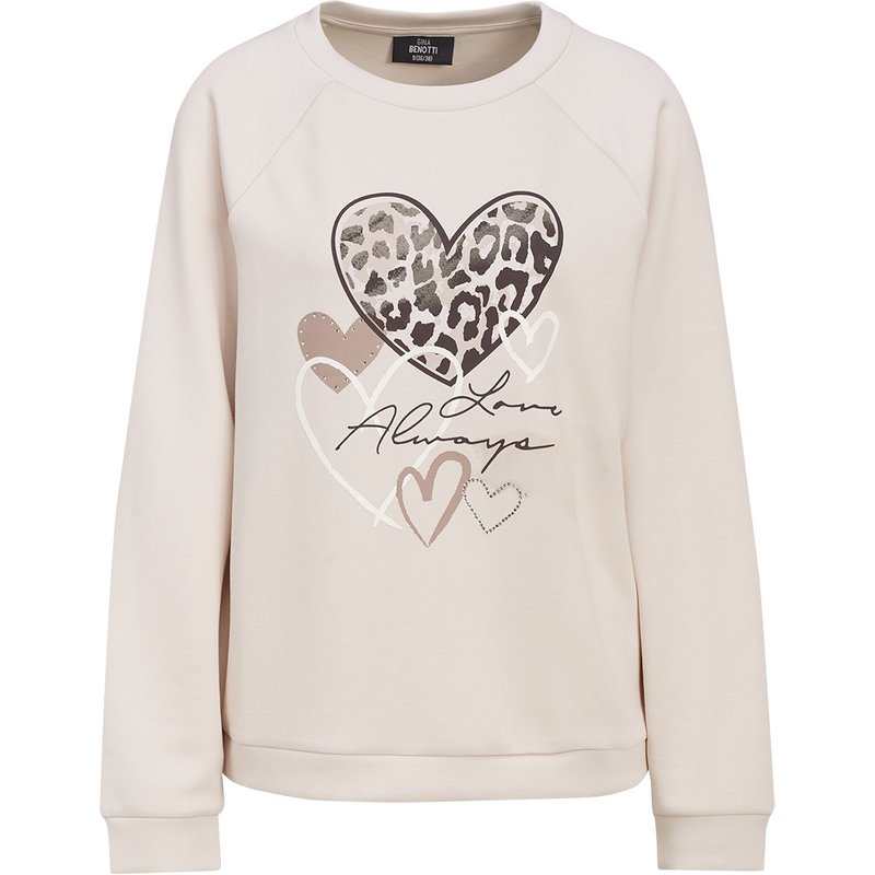 Damen Sweatshirt mit Print