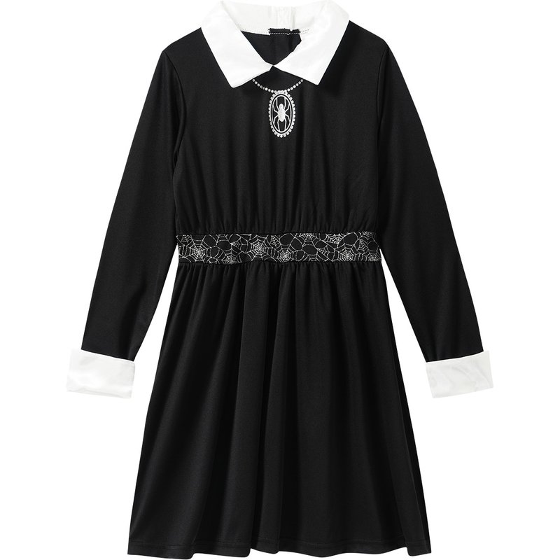 Mädchen Halloween-Kleid mit Glitzer