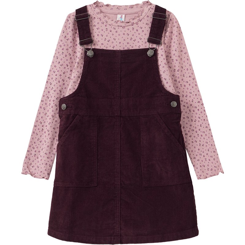 Mädchen Set mit Blumen-Muster