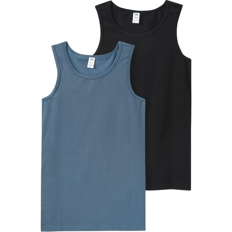 2 Jungen Unterhemden im Set