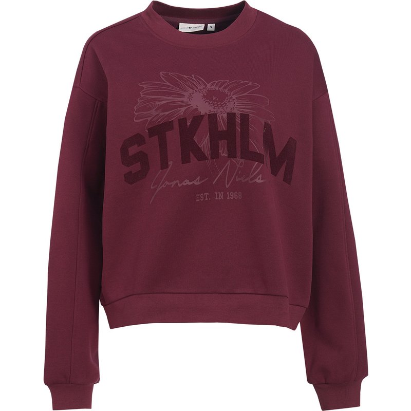 Damen Sweatshirt unifarben