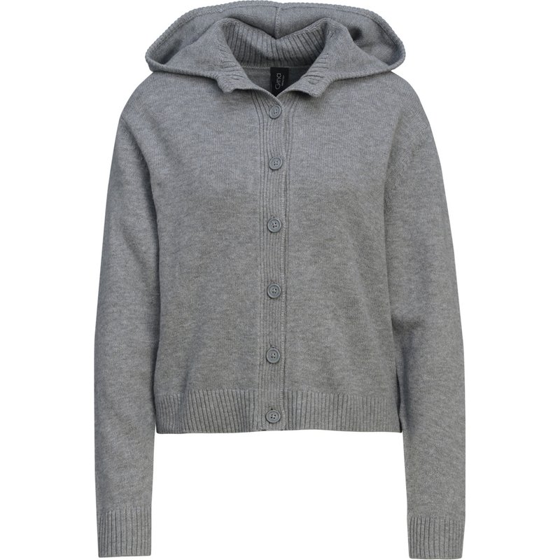 Damen Strickjacke mit Kapuze