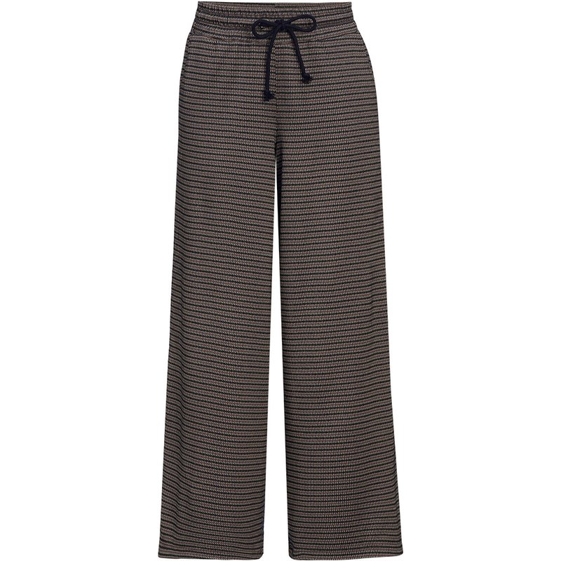 Damen Wide-Leg-Hose im Karo-Look
