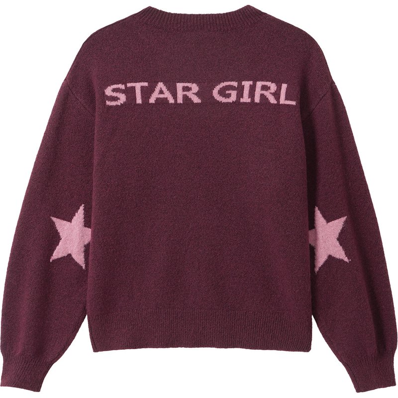 Mädchen Strickpullover mit Motiv