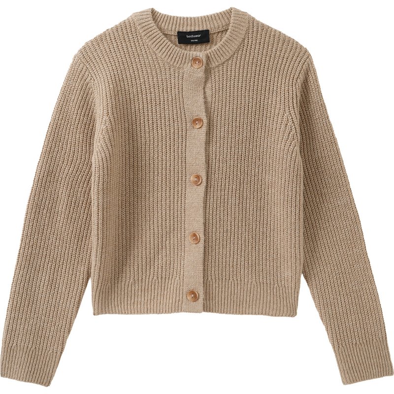 Mädchen Strickjacke mit Knöpfen