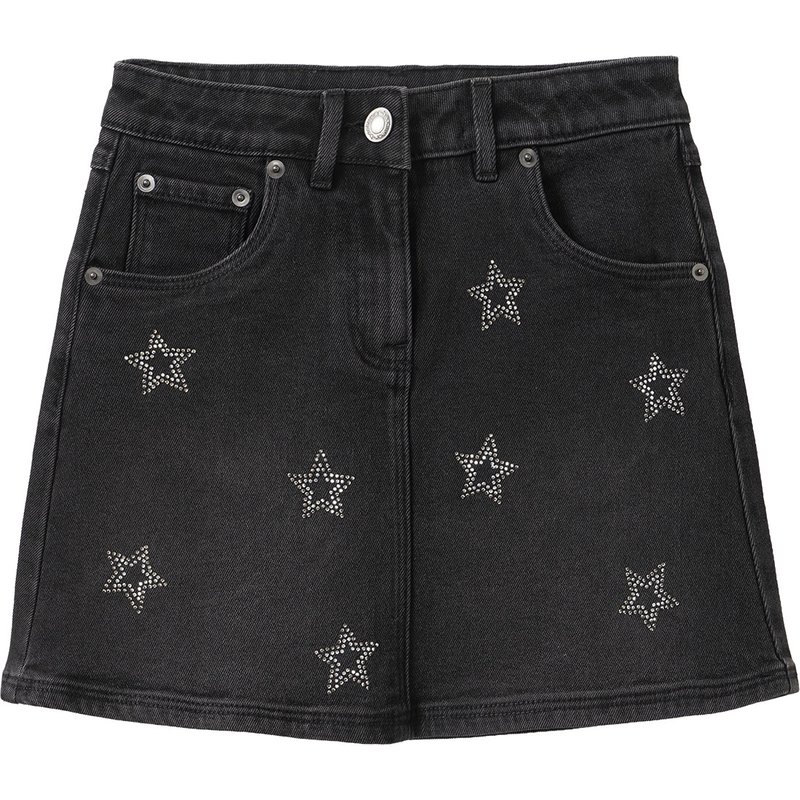 Mädchen Jeansrock im Five-Pocket-Style