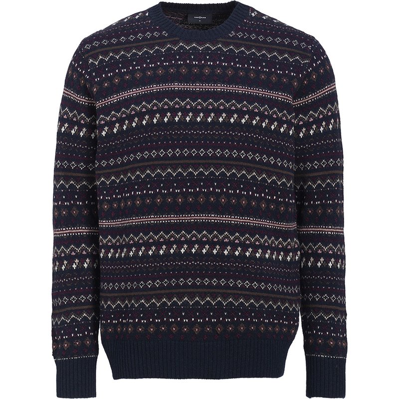 Herren Strickpullover mit Woll-Anteil