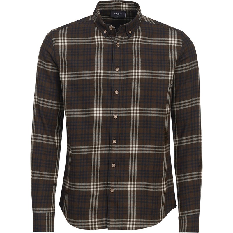 Herren Flanellhemd in Modern Fit